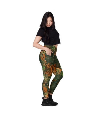 Leggings écoreponsable avec poches Jungle la chaussure