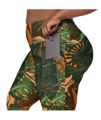 Leggings écoreponsable avec poches Jungle la chaussure