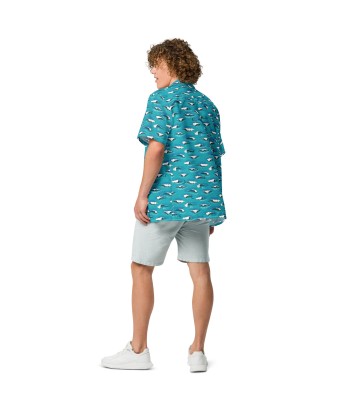 Chemise Longboard Surfing Calypso Blue À commander