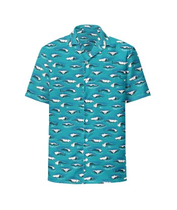 Chemise Longboard Surfing Calypso Blue À commander