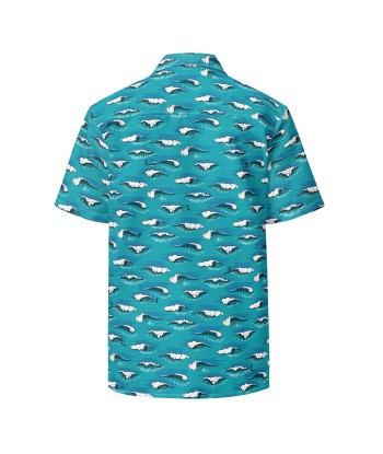 Chemise Longboard Surfing Calypso Blue À commander