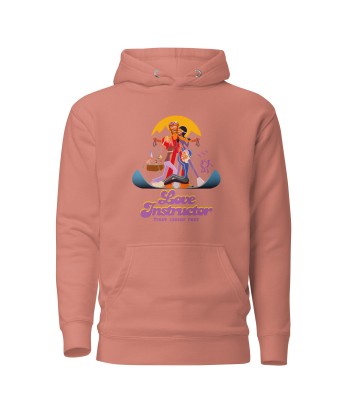 Sweat à capuche unisexe en coton Love Instructor First Lesson free shop