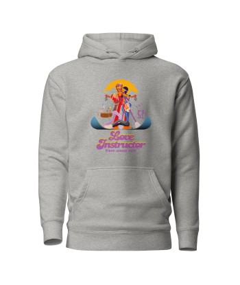 Sweat à capuche unisexe en coton Love Instructor First Lesson free shop