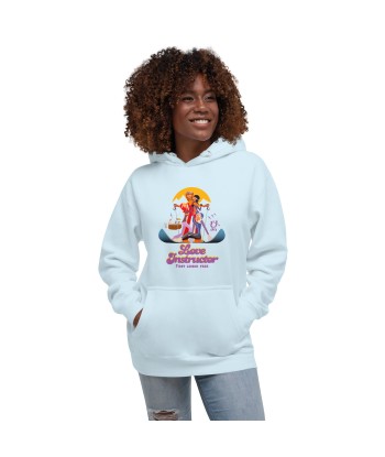 Sweat à capuche unisexe en coton Love Instructor First Lesson free shop