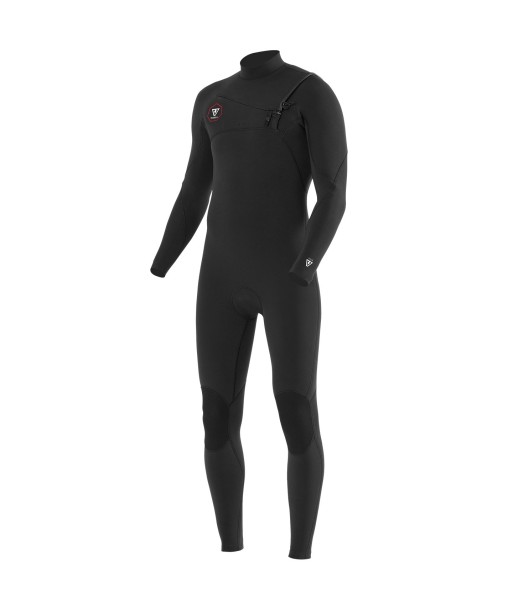 Vissla 7 SEAS 3-2 FULL CHEST ZIP - BLK soldes