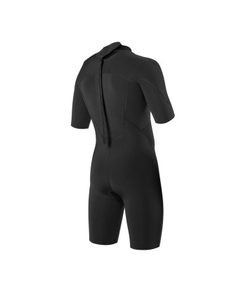 BOYS 2-2 BACK ZIP SPRING WETSUIT-BLK pas cheres