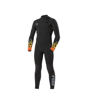 HIGH SEAS BOYS FIRE 3-2 FULL CHEST ZIP-BLK Véritable concentré