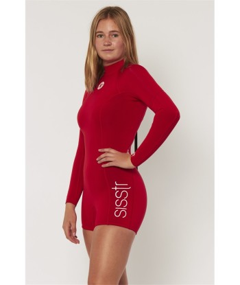 Sisstr SUMMER SEAS 2/2 L/S ONE PIECE-RED des créatures d'habitude