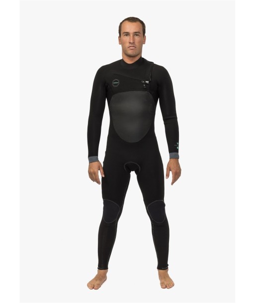 Vissla NORTH SEAS 4-3 FULL CHEST ZIP-BLK en stock