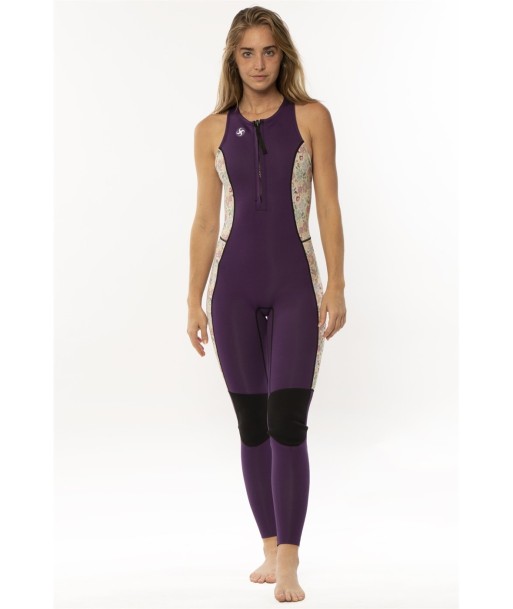 2/2 LONG JANE ZIP FRONT-VIO en linge