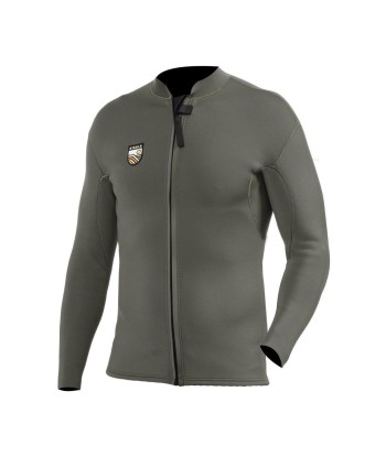 SOLID SETS 2MM FRONT ZIP JACKET-ARM l'évolution des habitudes 