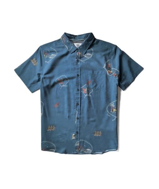 Soren Wavy West Eco SS Shirt-TIB de pas cher