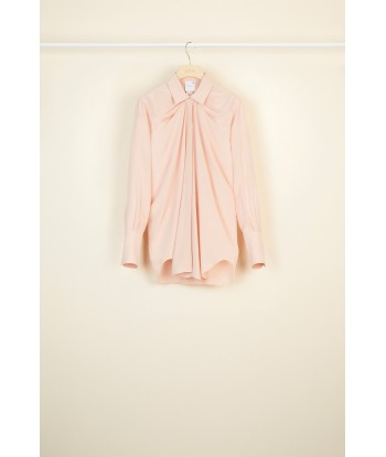 Draped silk blouse le concept de la Pate a emporter 