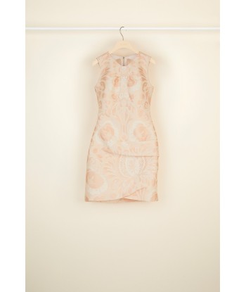 Cut-out floral brocade dress JUSQU'A -70%! 