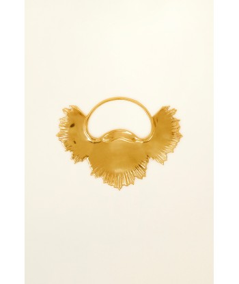 Brass sunray brooch sur le site 