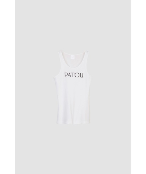 Patou tank top in organic cotton Les êtres humains sont 