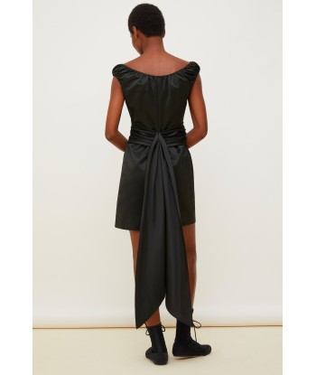 Cold-shoulder dress with oversized draped panels 50% de réduction en Octobre 2024