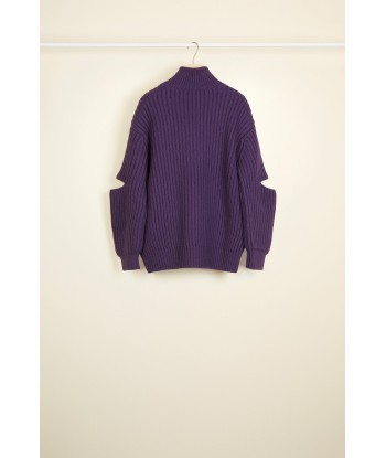 Cut-out Merino wool jumper le concept de la Pate a emporter 