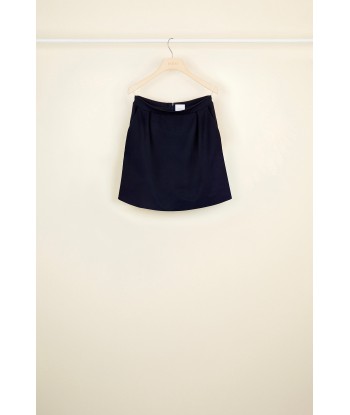 Wool and cashmere tulip skirt Fin de série