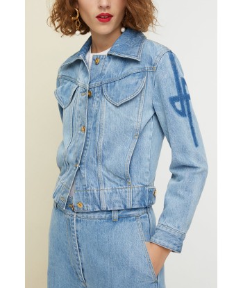 Organic denim jacket Livraison rapide