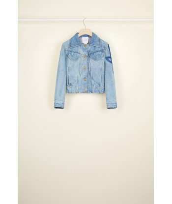 Organic denim jacket Livraison rapide