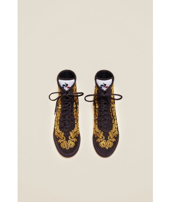 Embroidered high-top trainers - Havana offre 