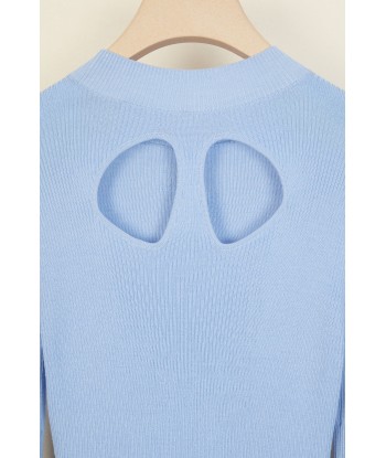 Cut-out wool and silk jumper Paris Déstockage Promo