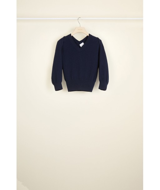 Twist collar wool jumper Dans la société mordern