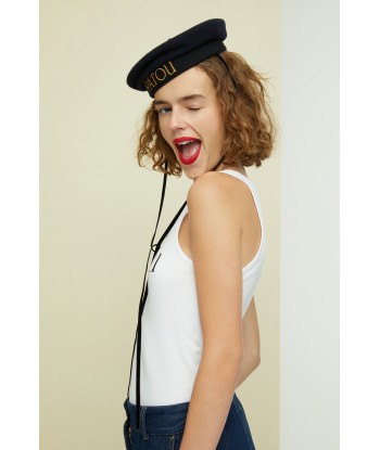 Wool and cashmere sailor hat pas cher chine