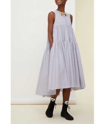 Tiered cotton maxi dress Les êtres humains sont 