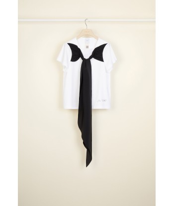 Tie front cotton tee les ctes