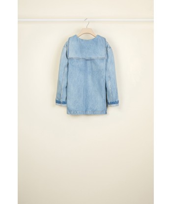 Organic denim sailor tunic suggérées chez