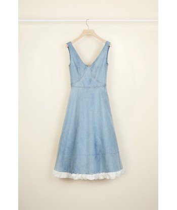 Denim midi dress vente chaude votre 