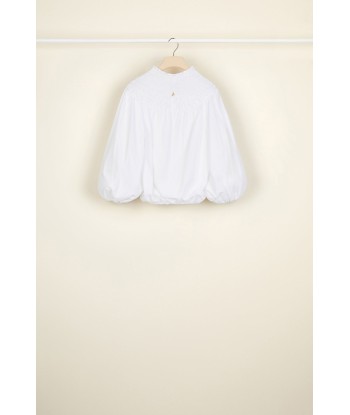 Smock collar poplin crop top vente chaude votre 