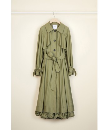 Cotton gabardine trench coat 50% de réduction en Octobre 2024