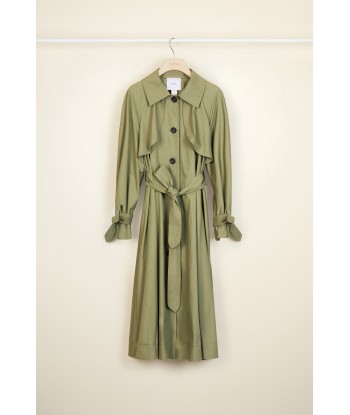 Cotton gabardine trench coat 50% de réduction en Octobre 2024