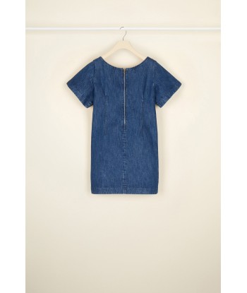 Bow denim minidress de France