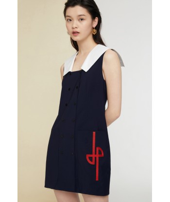 Sailor summer wool dress chez Cornerstreet bien 