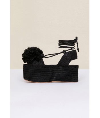 Pompom platform espadrilles de la marque