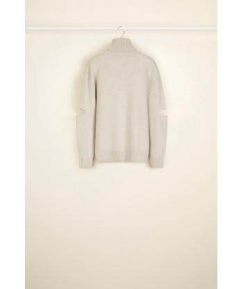 Oversized cut-out Patou jumper la colonne vertébrale