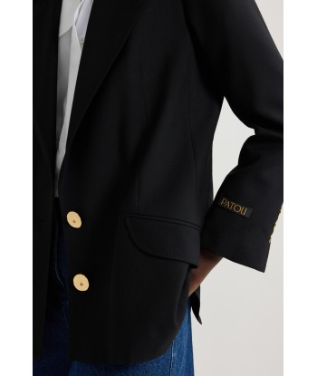 Jewellery button wool jacket chez Cornerstreet bien 