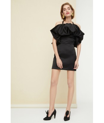 Oversized ruffle minidress Les êtres humains sont 