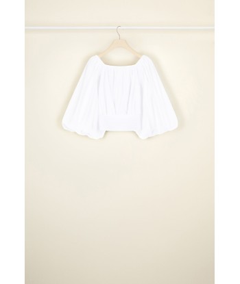 Volume poplin crop top des créatures d'habitude