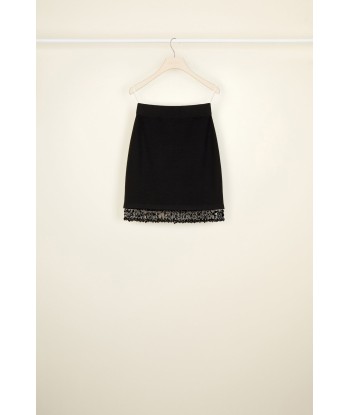 Pearl hem knit miniskirt Comment ça marche