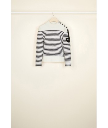 Iconic jewelled Breton jumper chez Cornerstreet bien 