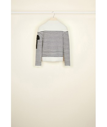 Iconic jewelled Breton jumper chez Cornerstreet bien 