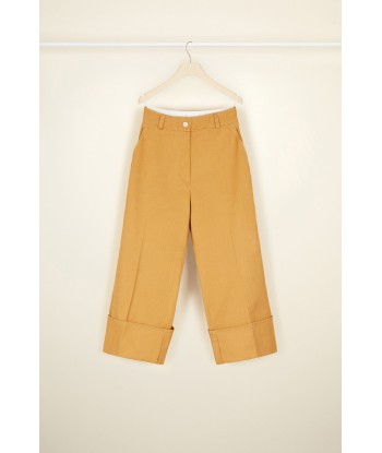 Iconic herringbone cotton trousers la livraison gratuite