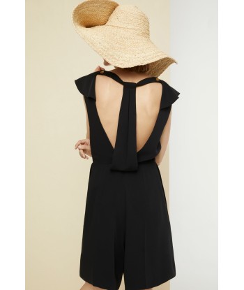 Cut-out back jumpsuit pas chere