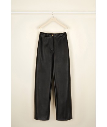 Iconic faux leather trousers store