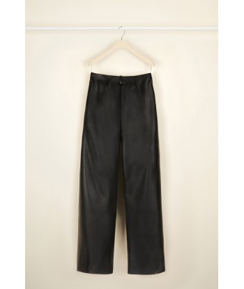 Iconic faux leather trousers store